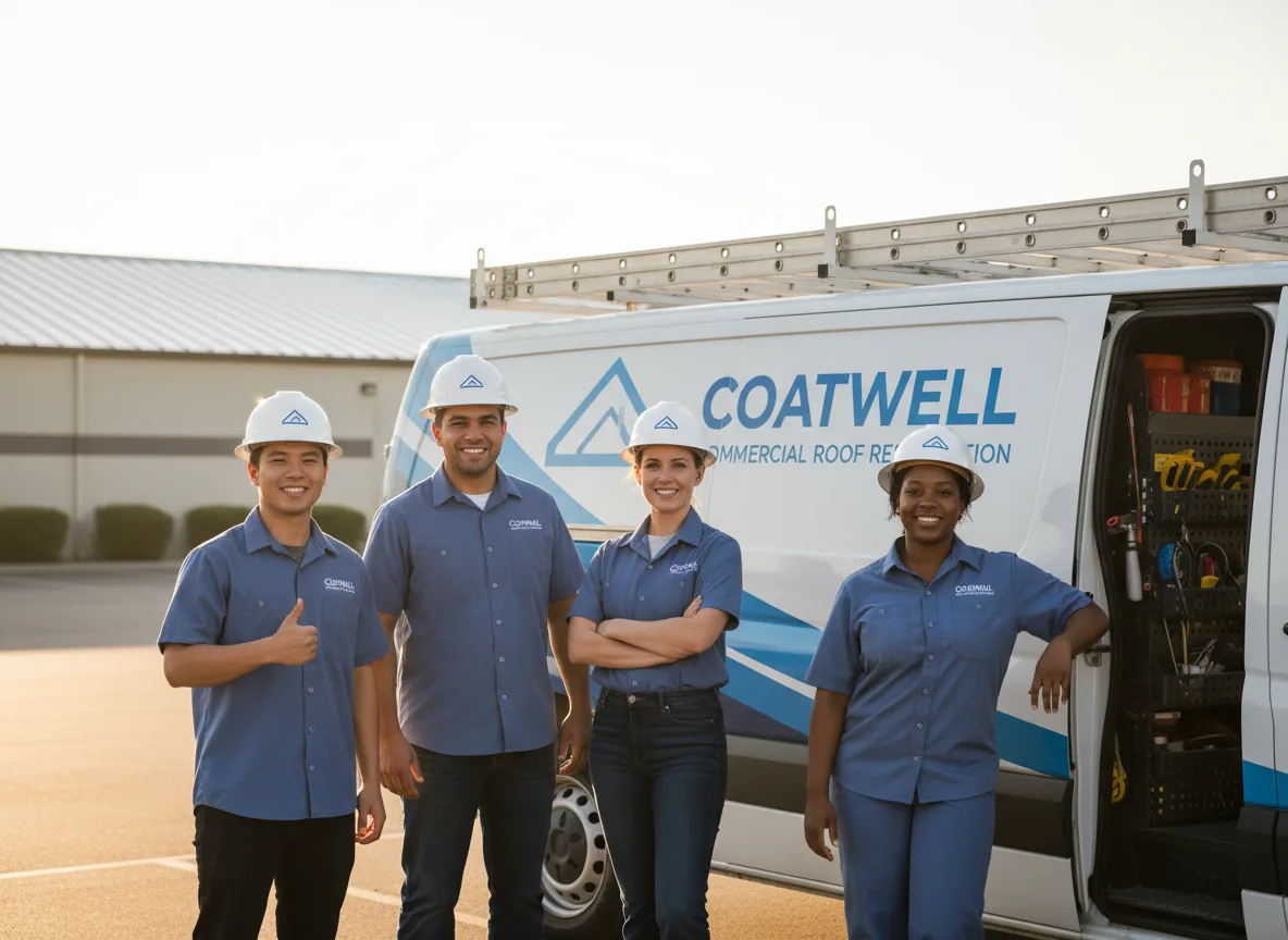 Commercial roof coating company in Thornton, AR
